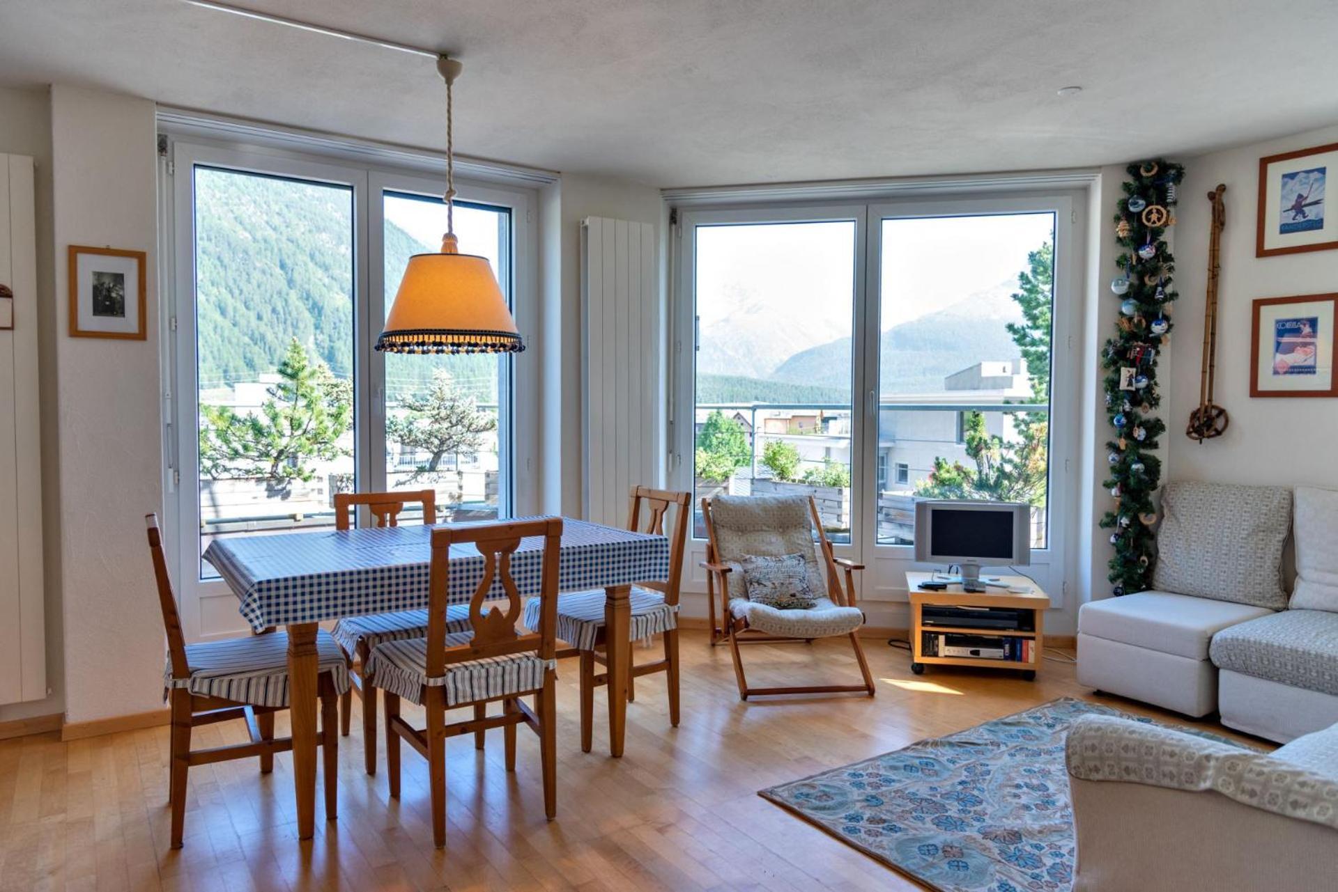 Appartamento Chesa Quadratscha - Samedan Esterno foto
